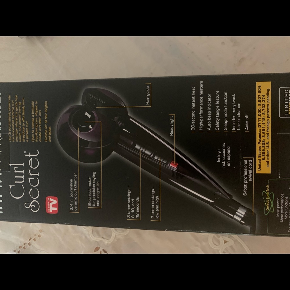 Curl secret infinity pro